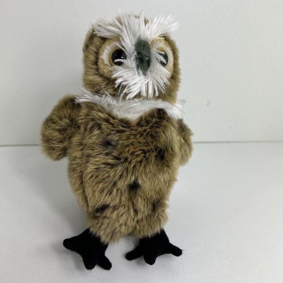 Bass Pro Shops Plush Owl Stuffed Animal Brown Non Working Voice Box Wild Bird - Picture 9 of 12